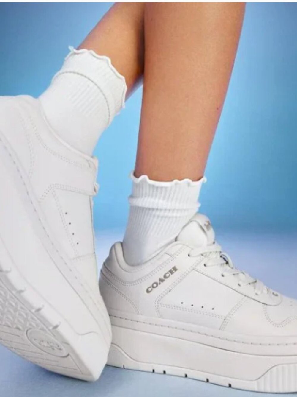 🤍 Coach | Platform Sneaker - Picture 10 of 10